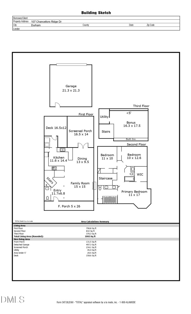 107 Chancellors Ridge Dr, Durham, NC 27713