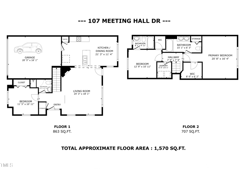 107 Meeting Hall Dr, Morrisville, NC 27560