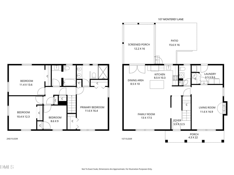 107 Monterey Ln, Durham, NC 27713