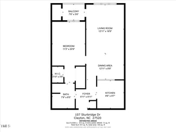 107 Sturbridge Dr, Clayton, NC 27520