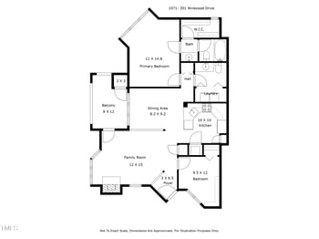 1071 Wirewood Dr #301, Raleigh, NC 27605