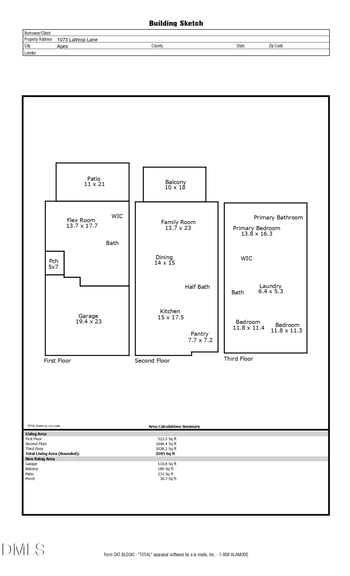 1073 Lathrop Ln, Apex, NC 27523