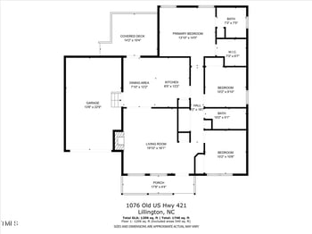1076 Old Us Hwy 421, Lillington, NC 27546