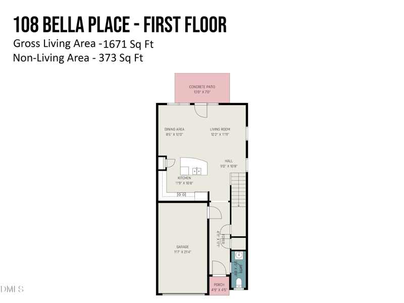 108 Bella Pl, Holly Springs, NC 27540