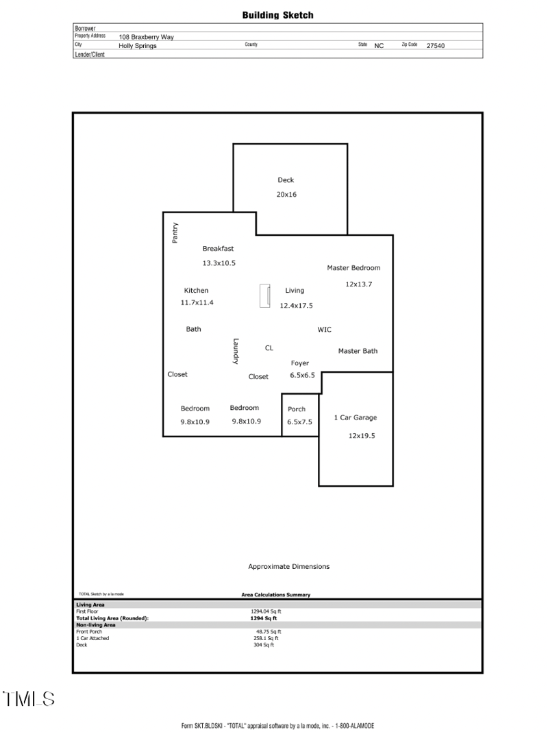 108 Braxberry Way, Holly Springs, NC 27540