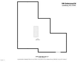 108 Cedarwood Dr, Louisburg, NC 27549