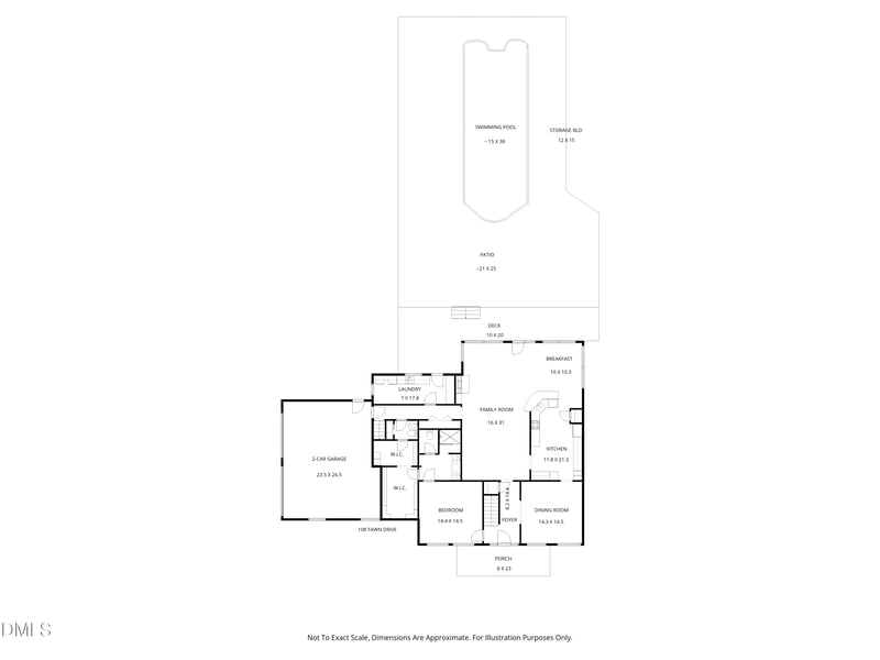108 Fawn Dr, Wake Forest, NC 27587
