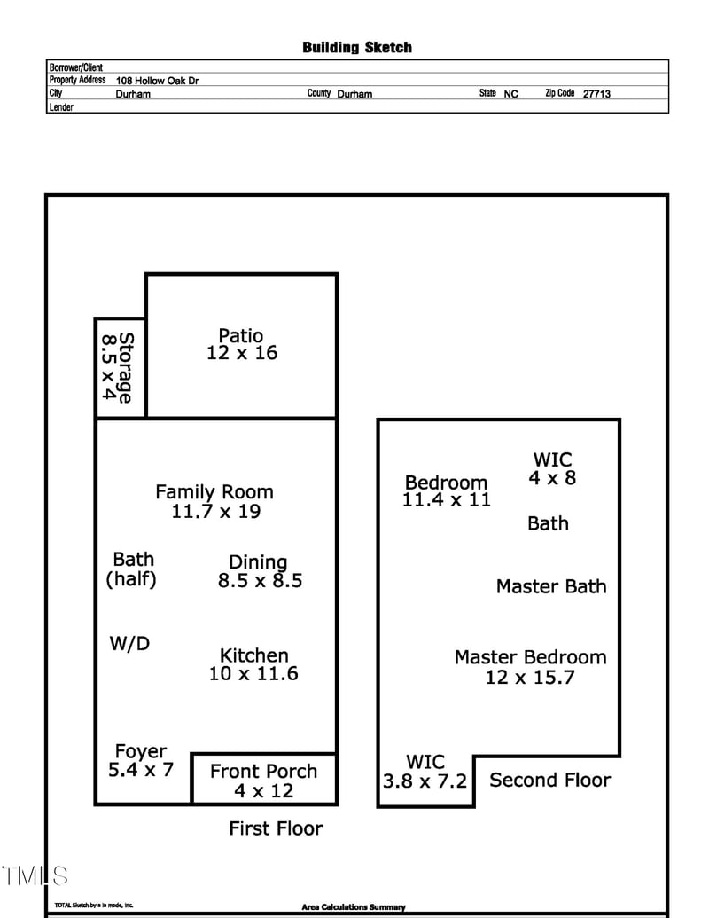 108 Hollow Oak Dr, Durham, NC 27713
