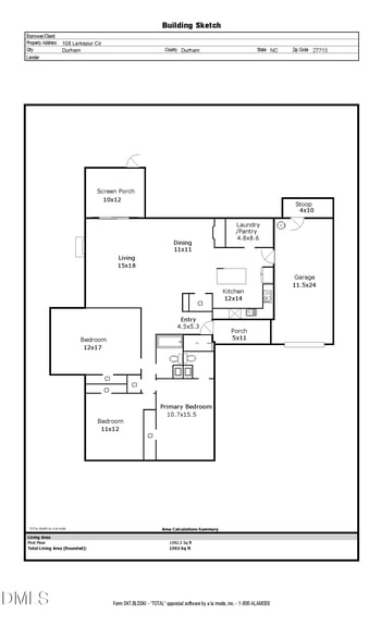 108 Larkspur Cir, Durham, NC 27713