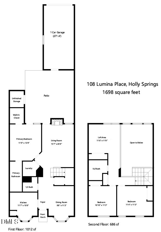 108 Lumina Pl, Holly Springs, NC 27540