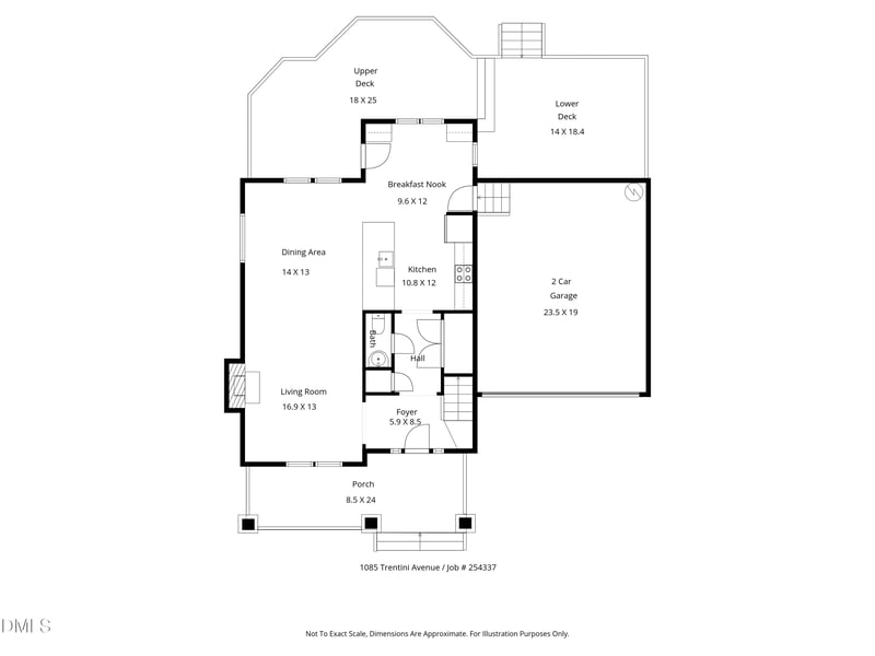 1085 Trentini Ave, Wake Forest, NC 27587