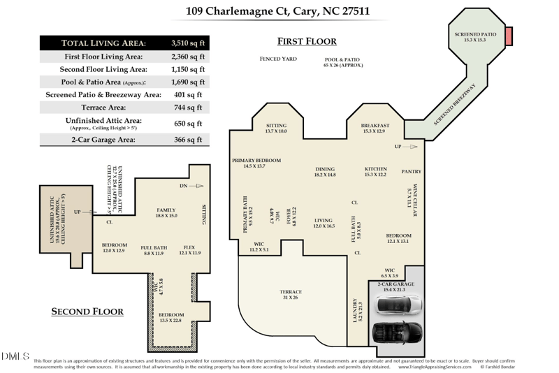 109 Charlemagne Ct, Cary, NC 27511