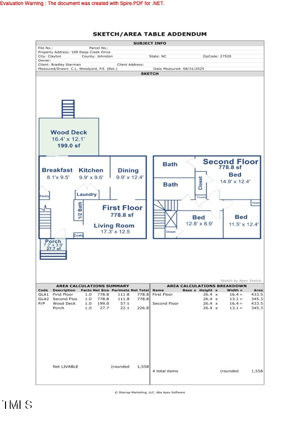 109 Deep Creek Dr, Clayton, NC 27520