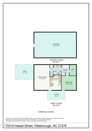 109 Hassel St, Hillsborough, NC 27278