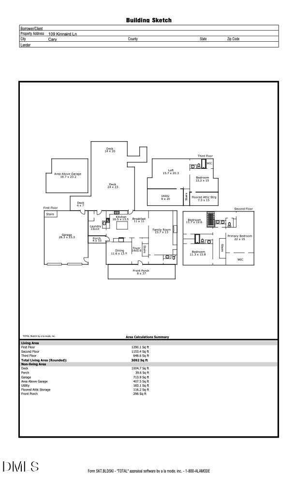 109 Kinnaird Ln, Cary, NC 27511
