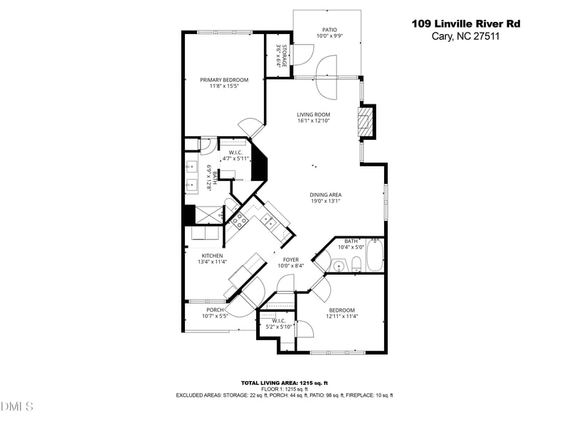 109 Linville River Rd, Cary, NC 27511