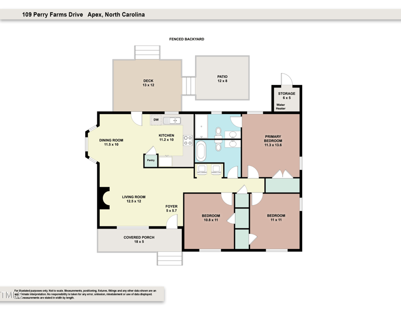 109 Perry Farms Dr, Apex, NC 27502