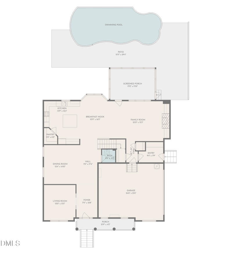 109 Skywater Ln, Holly Springs, NC 27540