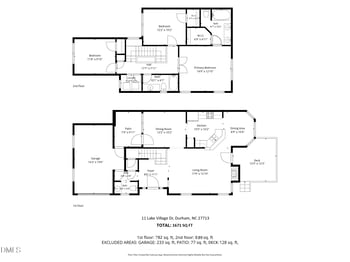 11 Lake Village Dr, Durham, NC 27713