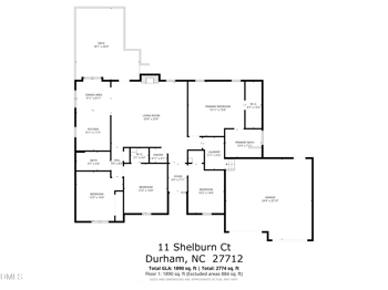 11 Shelburn Ct, Durham, NC 27712