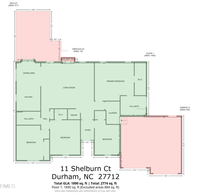 11 Shelburn Ct, Durham, NC 27712
