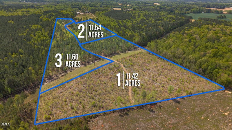 11.42 Acre Social Plain Rd Lot 1, Middlesex, NC 27557