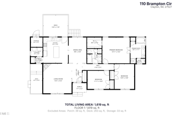 110 Brampton Cir, Clayton, NC 27527