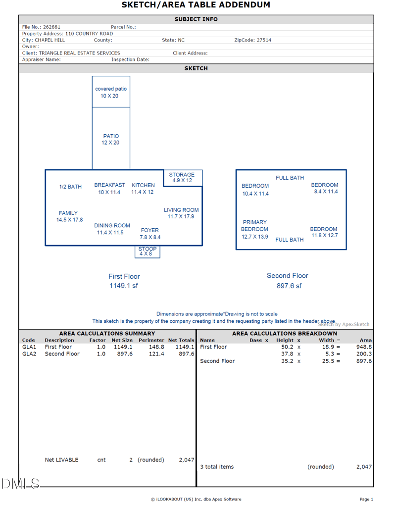 110 Country Rd, Chapel Hill, NC 27514