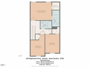 110 Knightwood Dr, Durham, NC 27703
