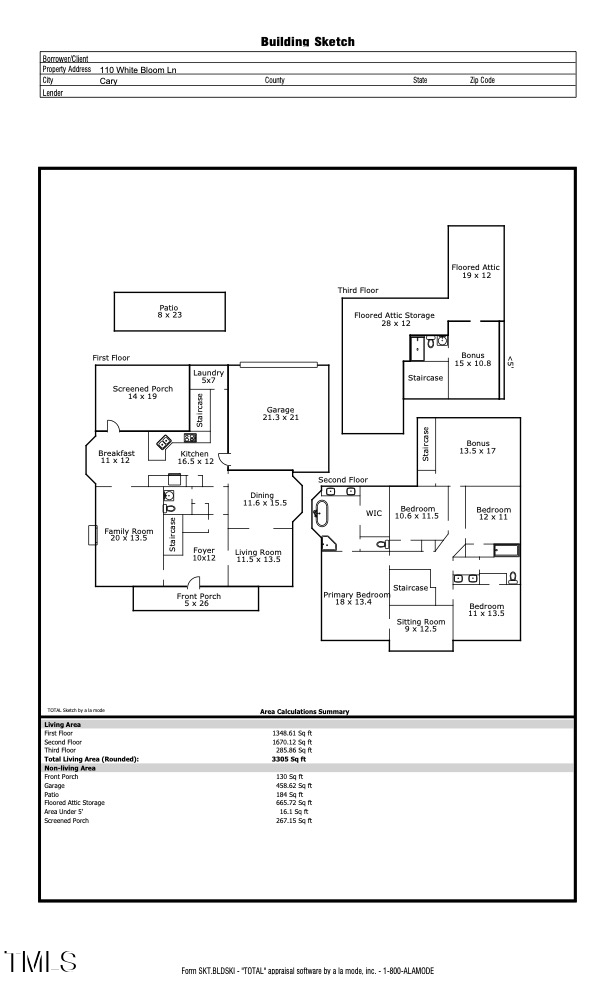 110 White Bloom Ln, Cary, NC 27519