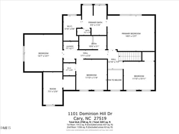 1101 Dominion Hill Dr, Cary, NC 27519