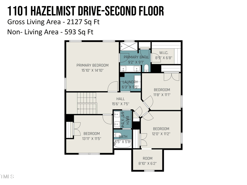1101 Hazelmist Dr, Wake Forest, NC 27587