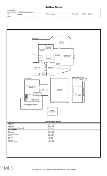 11028 Trappers Creek Dr, Raleigh, NC 27614