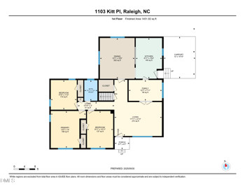 1103 Kitt Pl, Raleigh, NC 27610