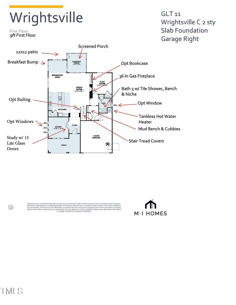 1104 Sparkling Lake Dr Lot 11, Apex, NC 27523