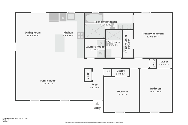 1104 Suterland Rd, Cary, NC 27511