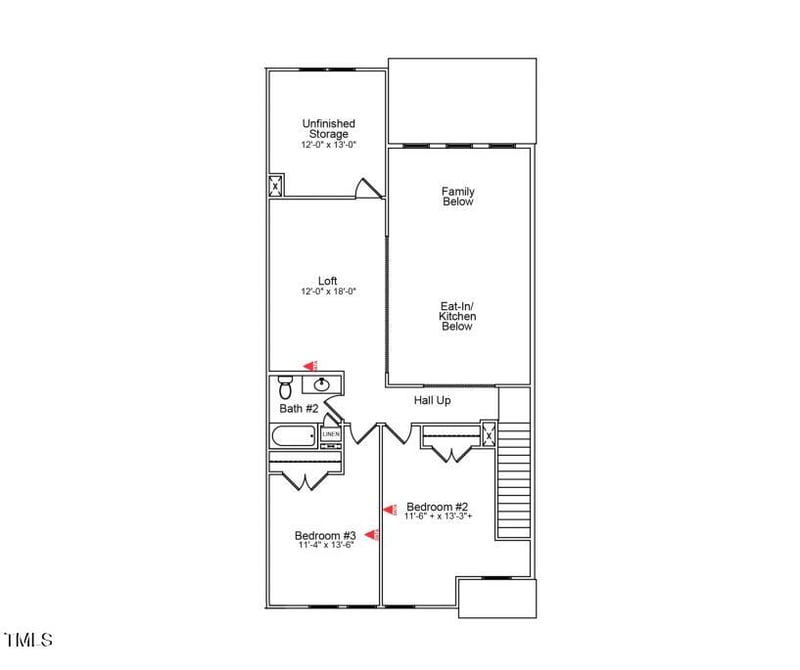 1105 Bell Heather Rd #3, Durham, NC 27703