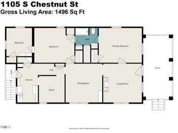 1105 Chestnut St, Henderson, NC 27536