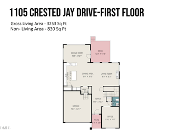 1105 Crested Jay Dr, Durham, NC 27707