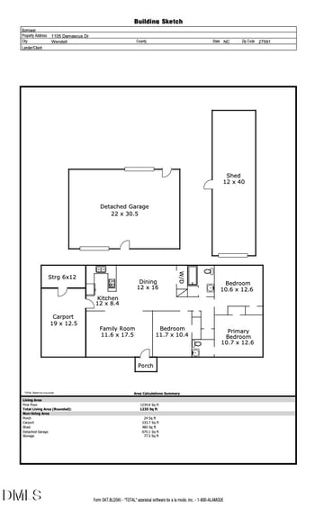 1105 Damascus Dr, Wendell, NC 27591