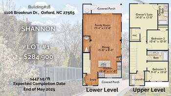 1106 Brookrun Rd, Oxford, NC 27565