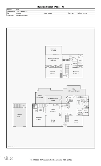1107 Daleland Dr, Raleigh, NC 27612