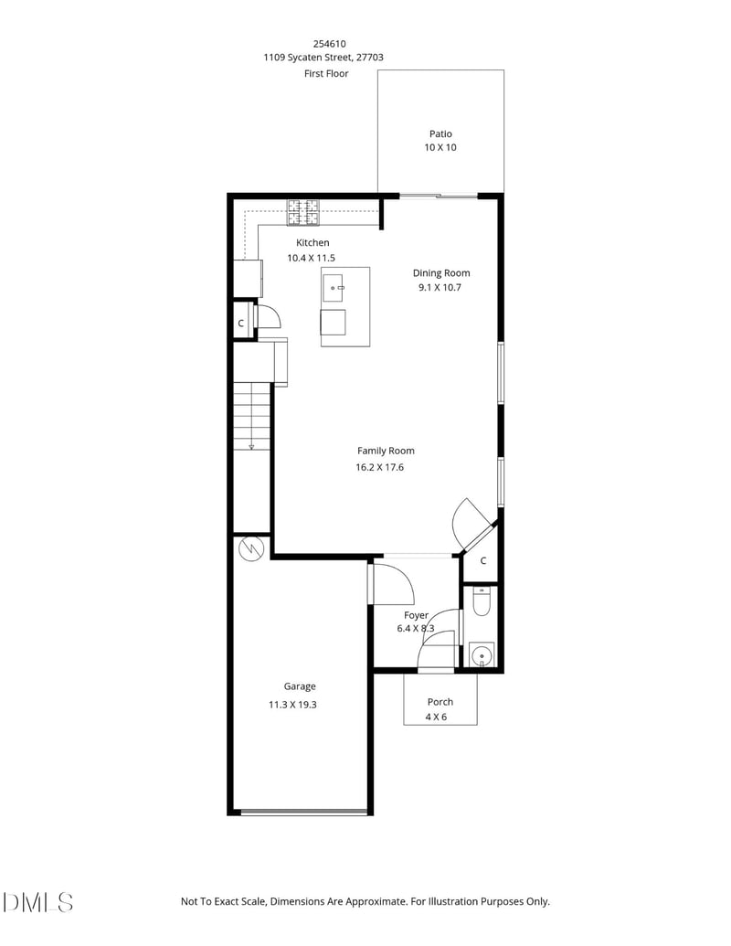 1109 Sycaten St, Durham, NC 27703