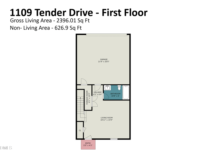1109 Tender Dr, Apex, NC 27502