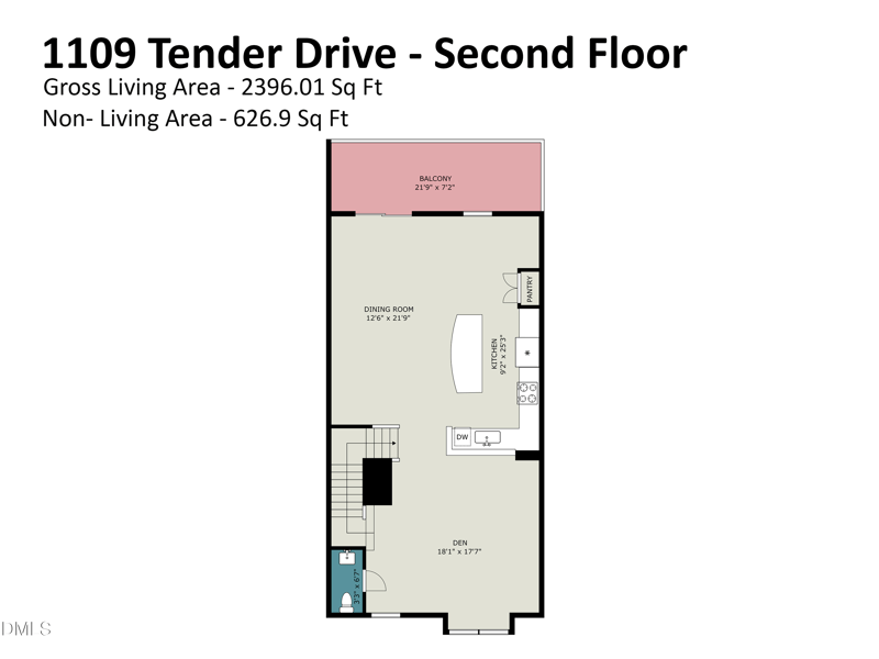 1109 Tender Dr, Apex, NC 27502