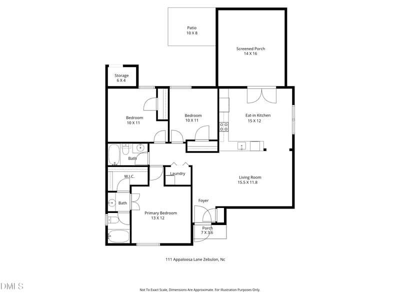 111 Appaloosa Ln, Zebulon, NC 27597