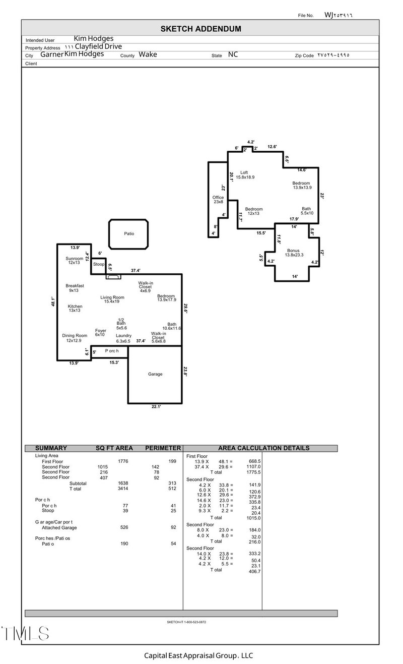 111 Clayfield Dr, Garner, NC 27529