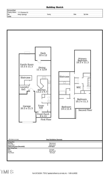 111 Florians Dr, Holly Springs, NC 27540