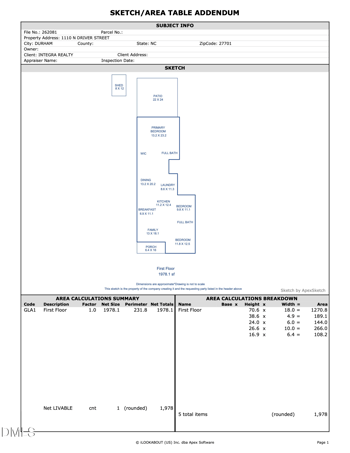 1110 Driver St, Durham, NC 27701
