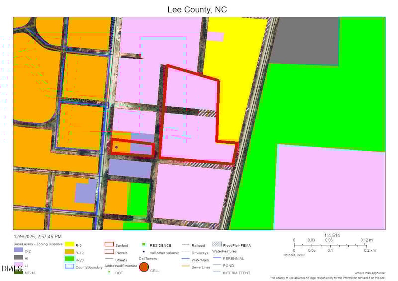 1110 Hawkins Ave, Sanford, NC 27330